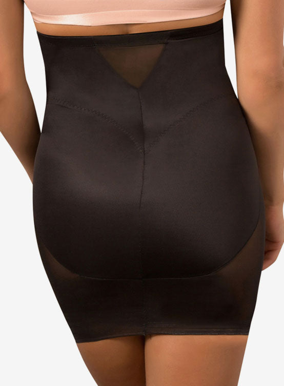 Sexy Sheer Extra Firm Control High-Waist Half Slip