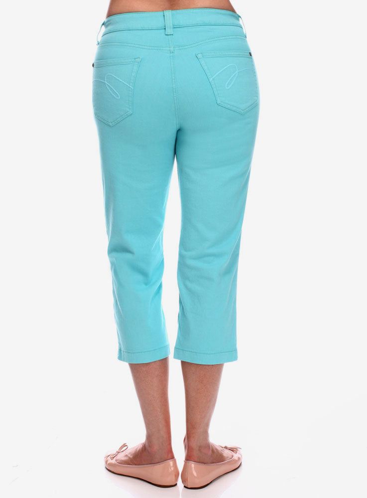 Annette Basic Crop Jeans