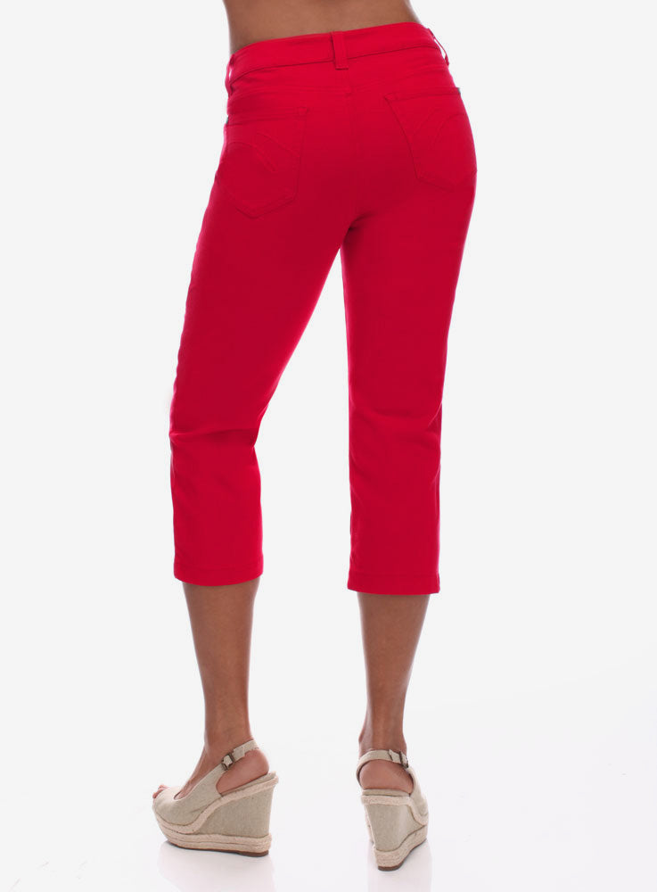 Annette Basic Crop Jeans