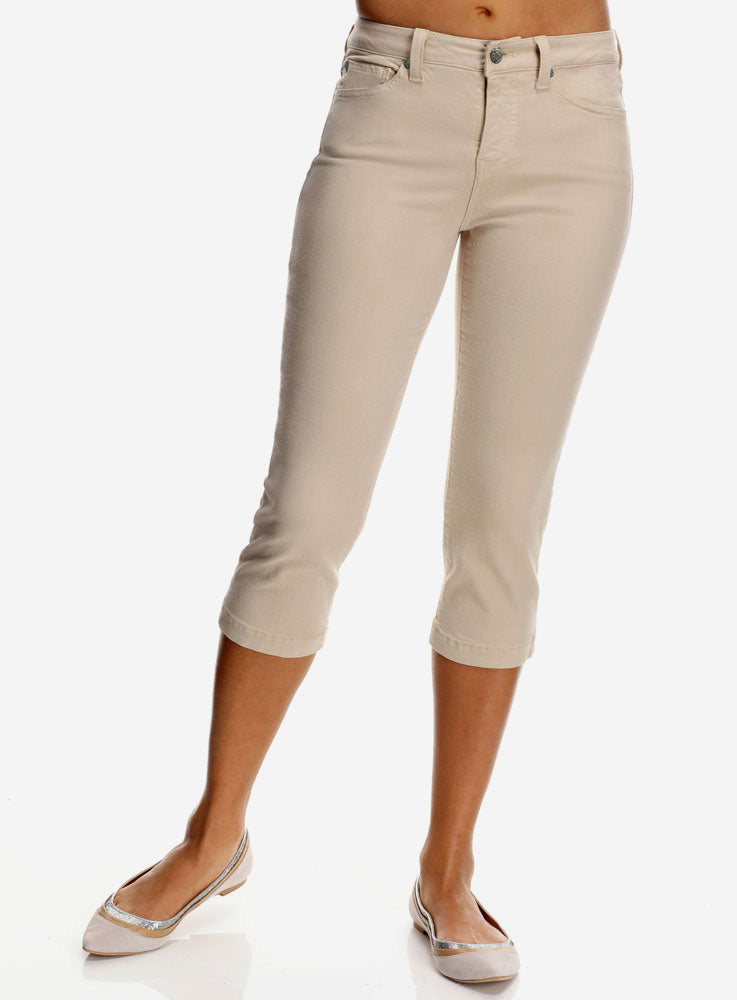 Annette Basic Crop Jeans