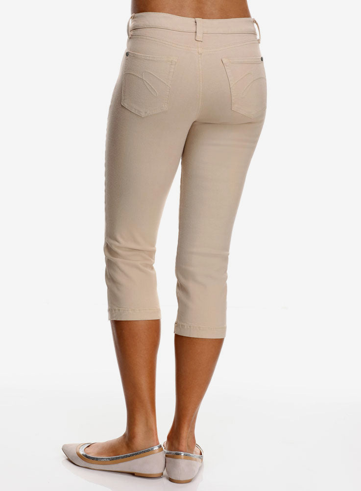 Annette Basic Crop Jeans