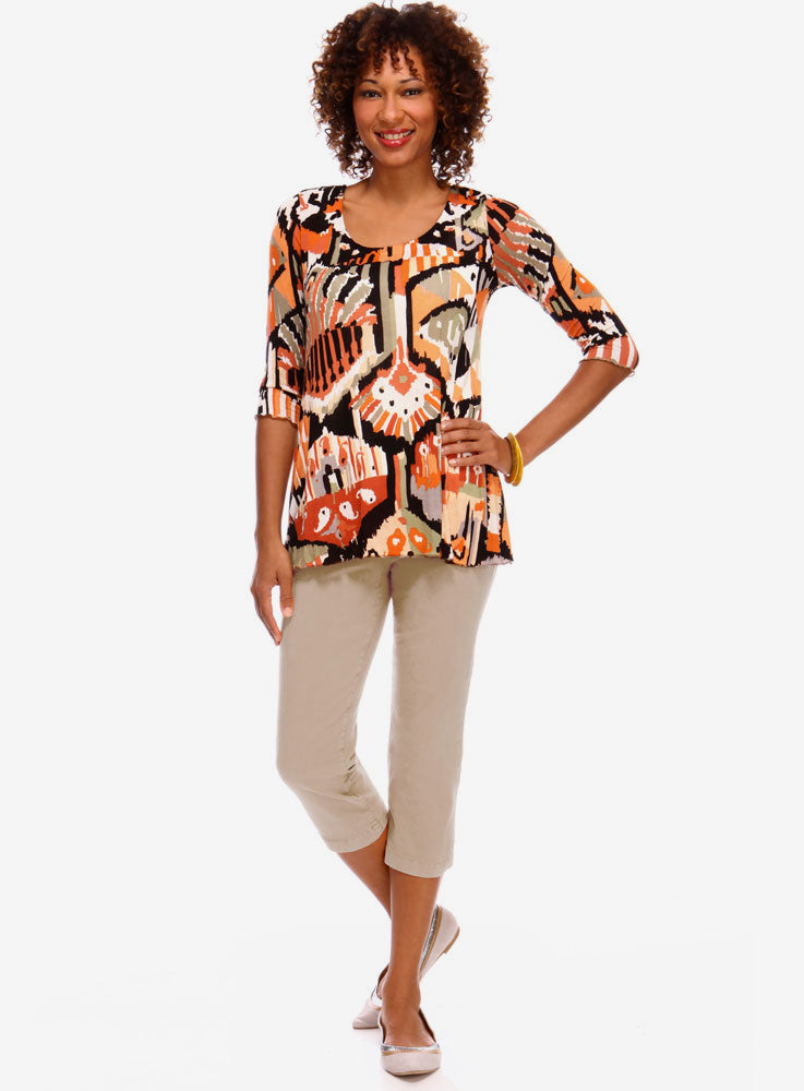 Annette Basic Crop Jeans