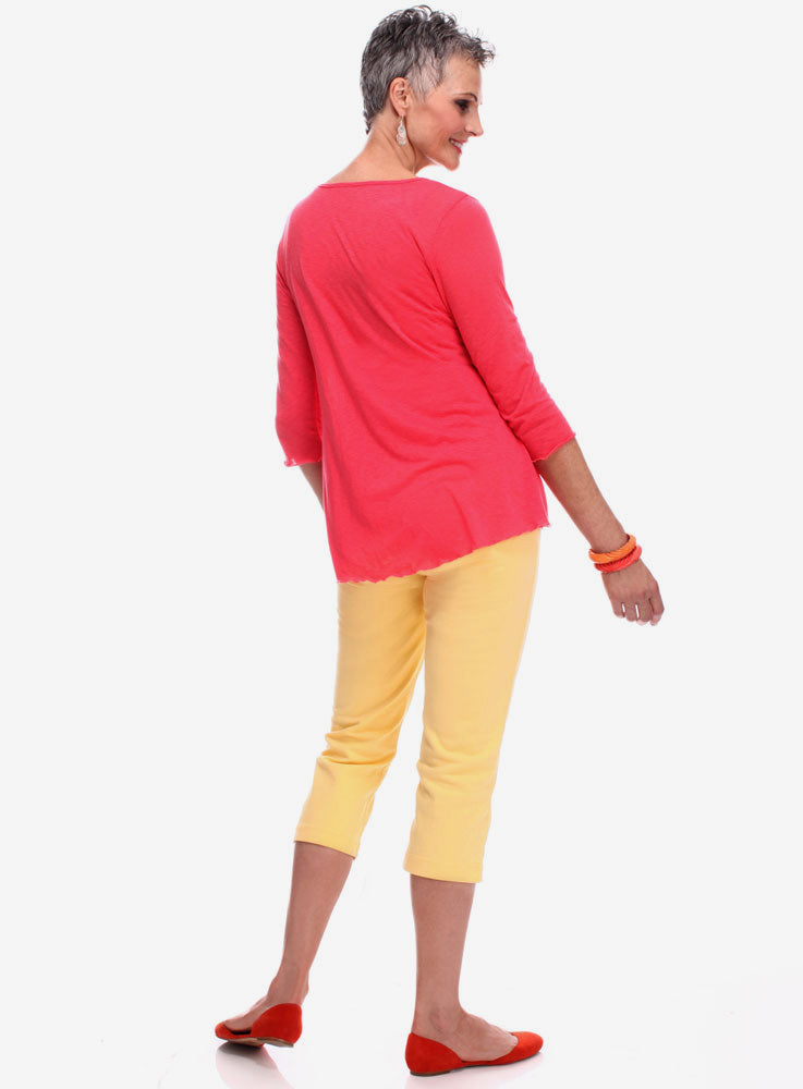 Annette Basic Crop Jeans