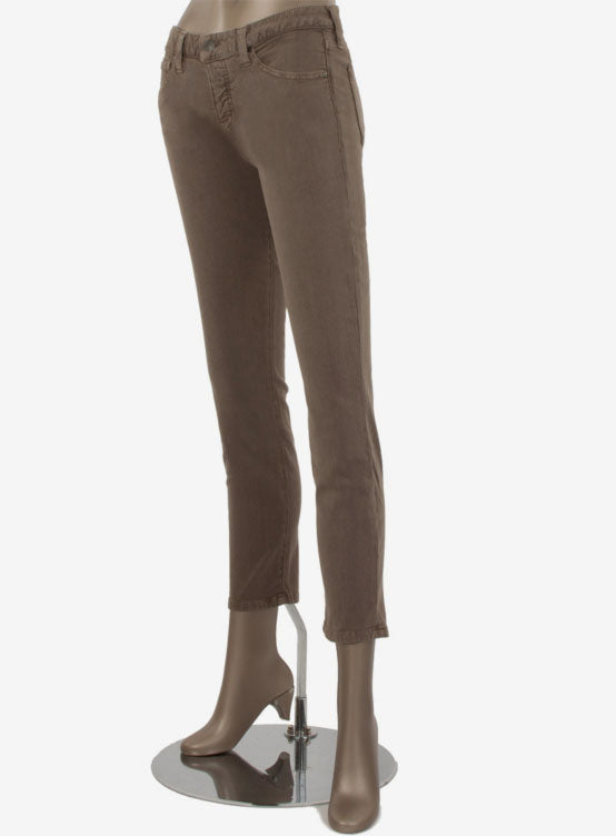 Sandra D Pigment Dyed Skinny Ankle Jean