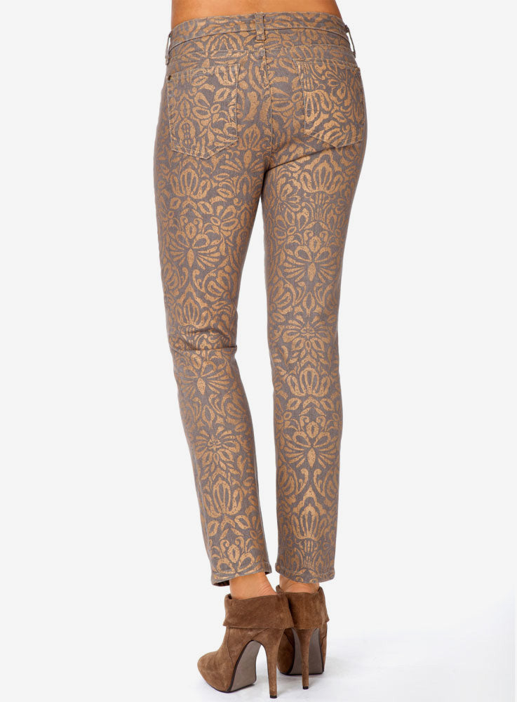 Sandra D. Deco Skinny Ankle Jeans