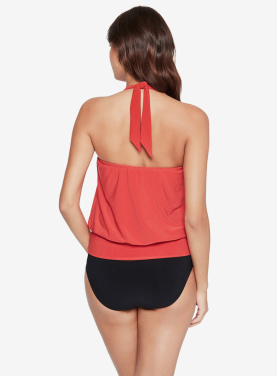 Drape Solid Debbie Top