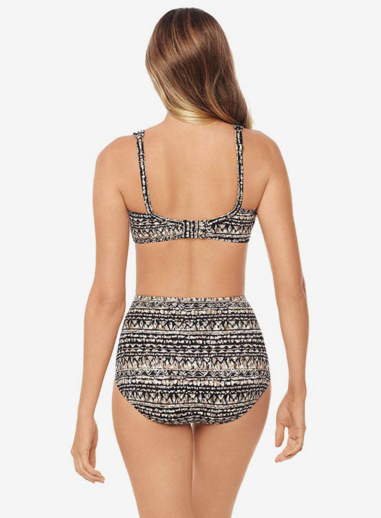 Golden Lynx Plunge Bra Top