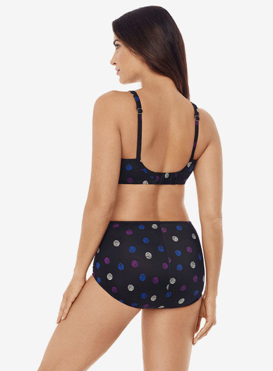 Spotted Surplice Bra Top