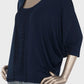 Linda Solid Ladder Knit Top