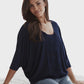 Linda Solid Ladder Knit Top