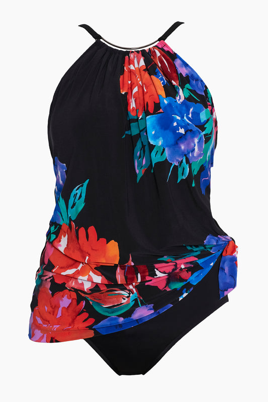 Flower Child Parker One Piece Swim Dress