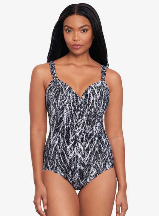 Chevron Python Siren One-Piece