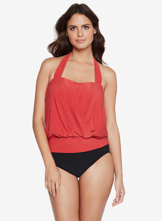 Drape Solid Debbie Top