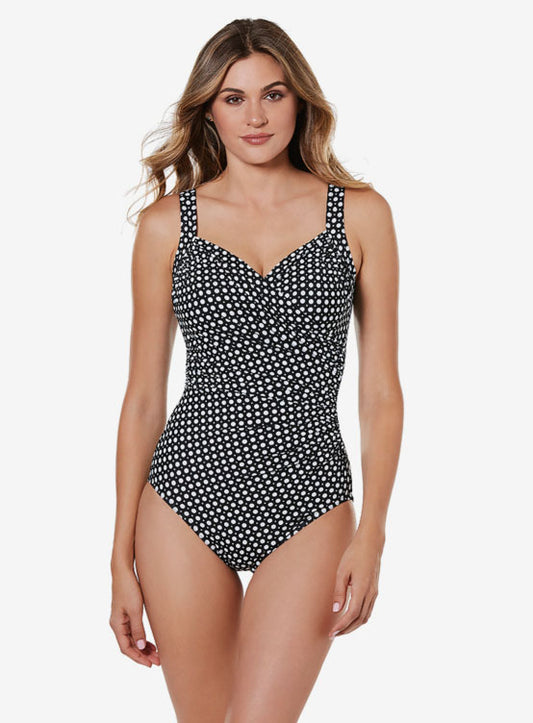 Dot-To-Dot Sanibel Underwire One Piece Swimsuit