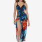 Samoan Sunset Scarf Pareo Coverup