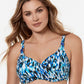 D-Cup Caspiana Surplice Bra Top