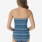 Mosaica Seville Bandeau One Piece Swimsuit